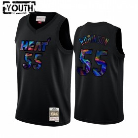 Dres Miami Heat Duncan Robinson 55 Iridescent HWC Collection Swingman - Dječji